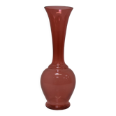 Vase en verre tchèque d’art, par Glasswork Novy Bor, années 1950
