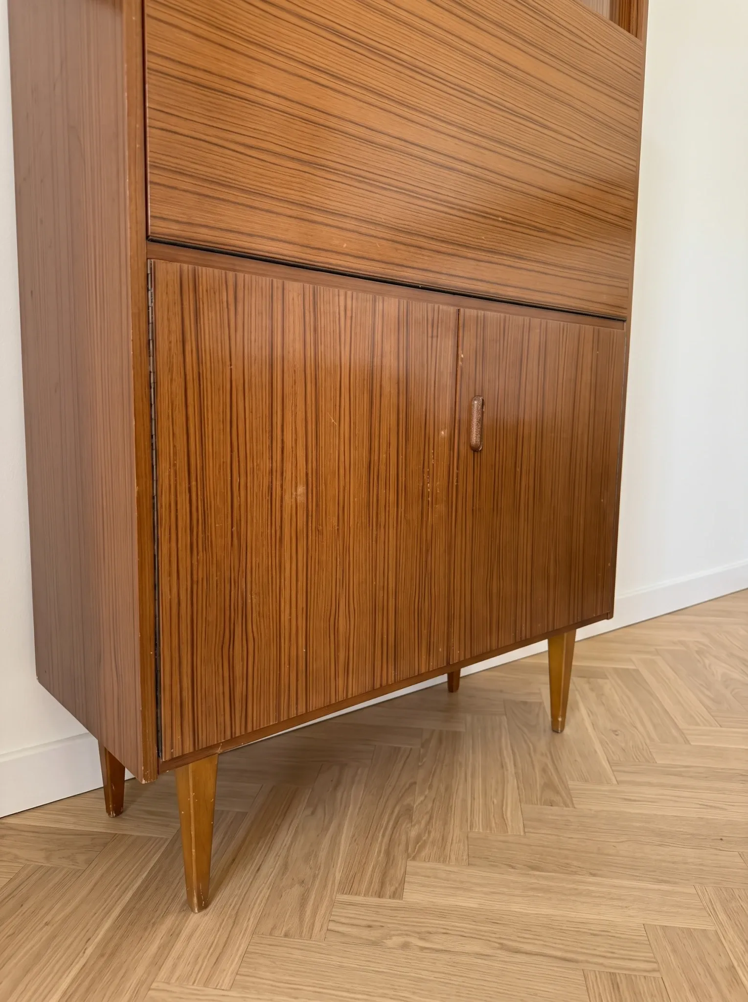 Wooden secretary, 1950s
