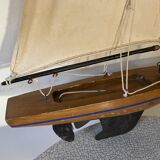 Vintage basin sailboat 60s
