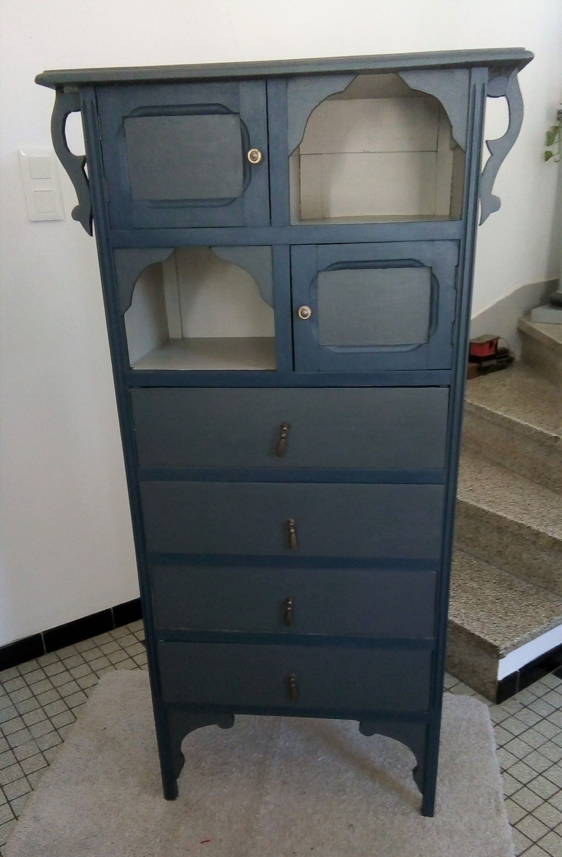 Napoleon 3 cabinet with drawers