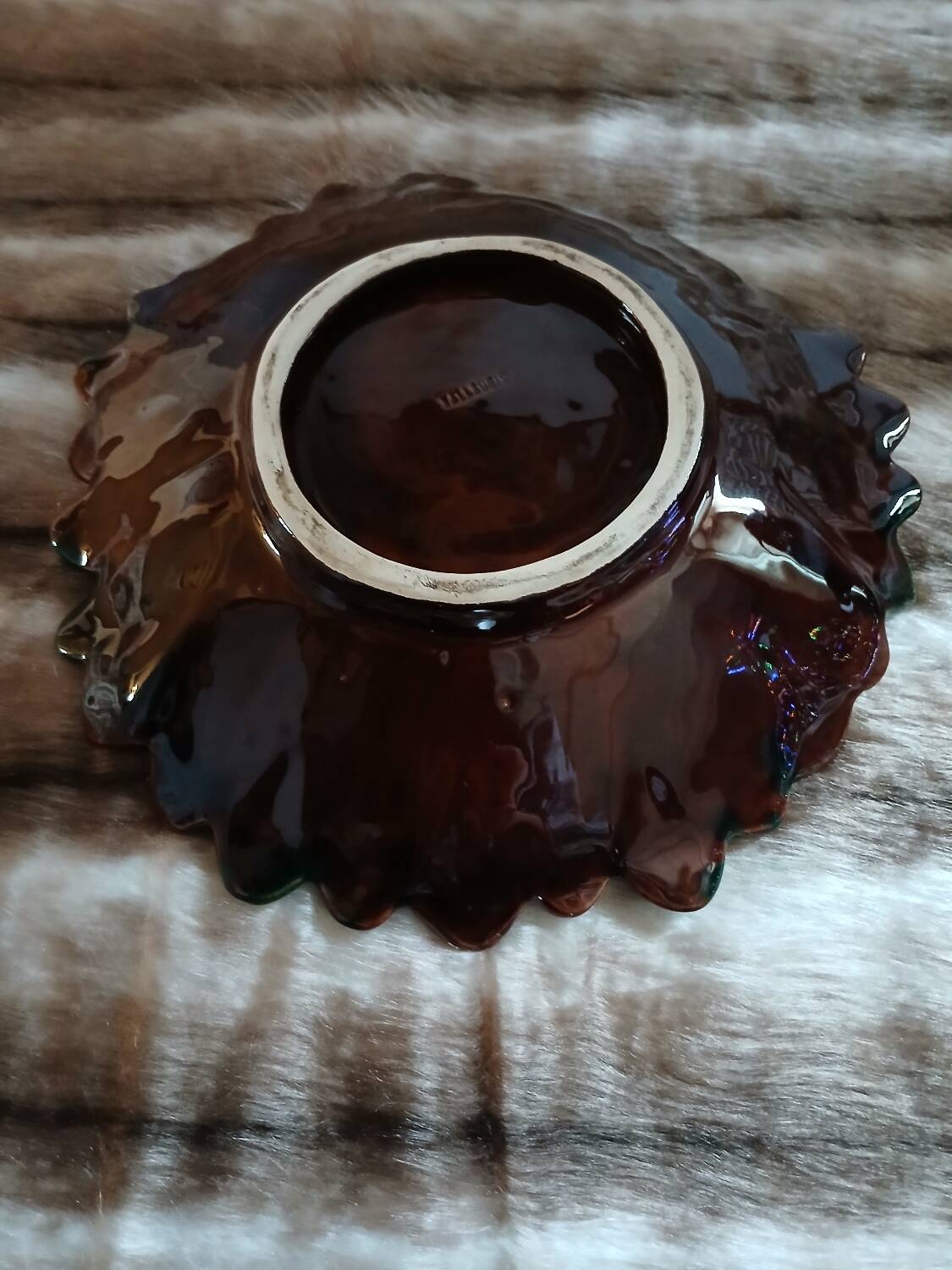 Coupe à fruits ancien Vallauris 