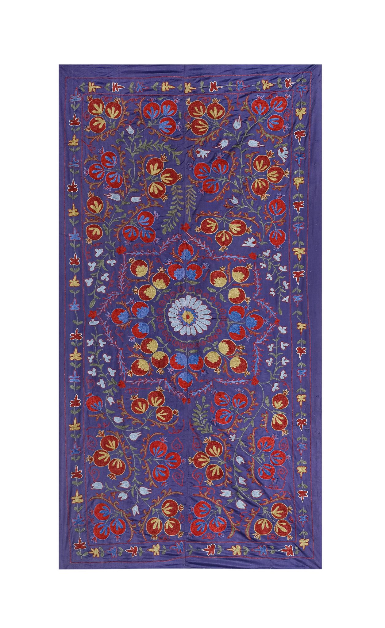 Tapis noué à la main, tapis turc vintage 104x192 cm