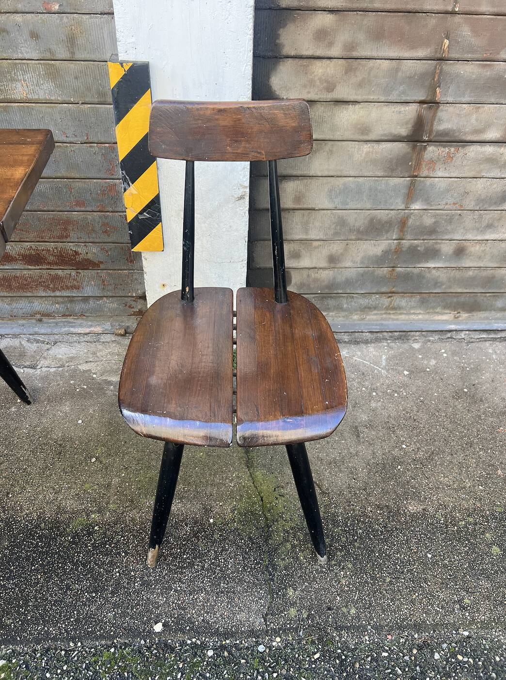 Set of table and chairs by Ilmari Tapiovaara Pirkaa.