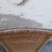 Old wicker chair