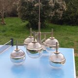 Space age design chandelier from the 70s