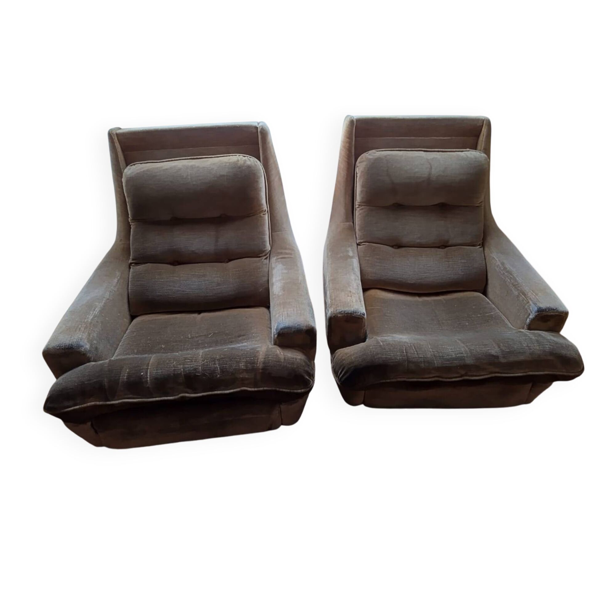 2 fauteuils 60-70