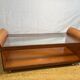 Mid Century Retro Teak & Glass Top Tulip Coffee Table by G-Plan Circa 1960