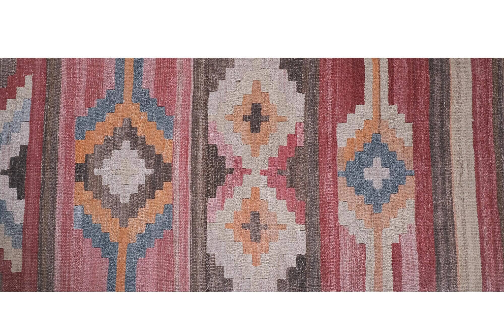 Vintage Turkish hallway rug 75x660 cm