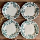 4 Nénuphar plates R & A Salins