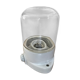 Porcelain and glass sconce