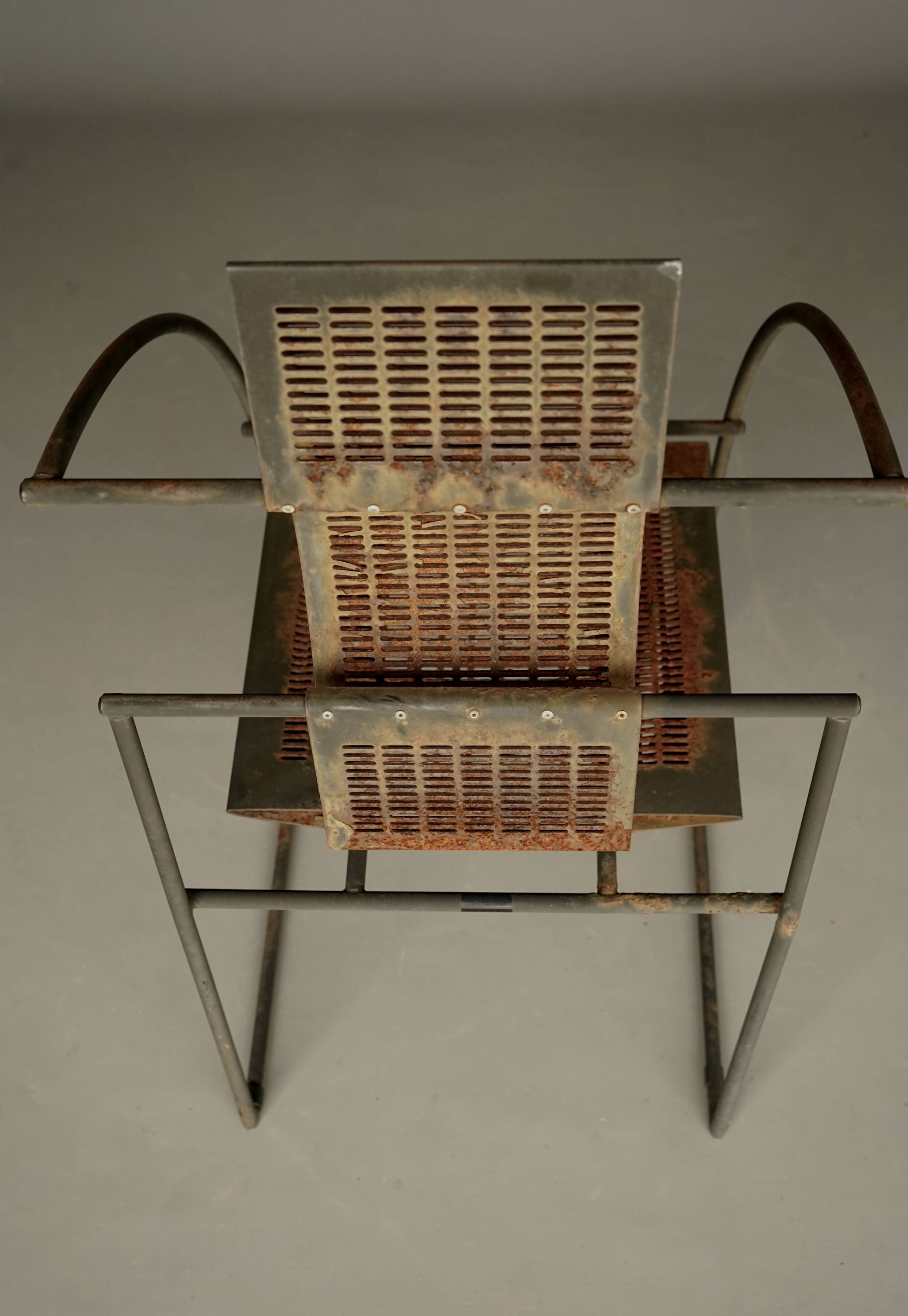 Quinta Chair by Mario Botta for Alias, Italy, 1986