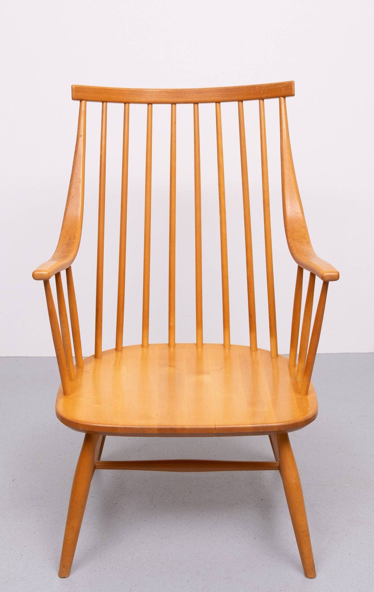 Grandessa Spindle back armchair by Lena Larsson for Nesto, Sweden 1960