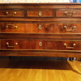 Chest of drawers louis XVI mahogany