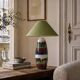Vincent Cadeaux S.A. ceramic table lamp, France, 1990s