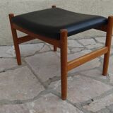 spøttrup stool made in Denmark in teak by Peder Kristensen
