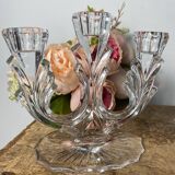 Crystal candle holders
