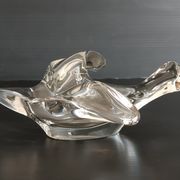 Vintage crystal trinket bowl 1960