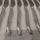 11 silver-plated dessert knives by Christofle, Duo model, 18cm