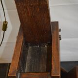 Guillerme & Chambron oak lamppost