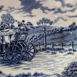 Myott "Royal Mail" English earthenware emptying tray