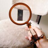 Loupe positionable