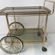 Golden vintage rolling service