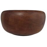 Acacia wood salad bowl