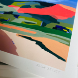 La Rosière, tirage d'art en édition limitée (A4)