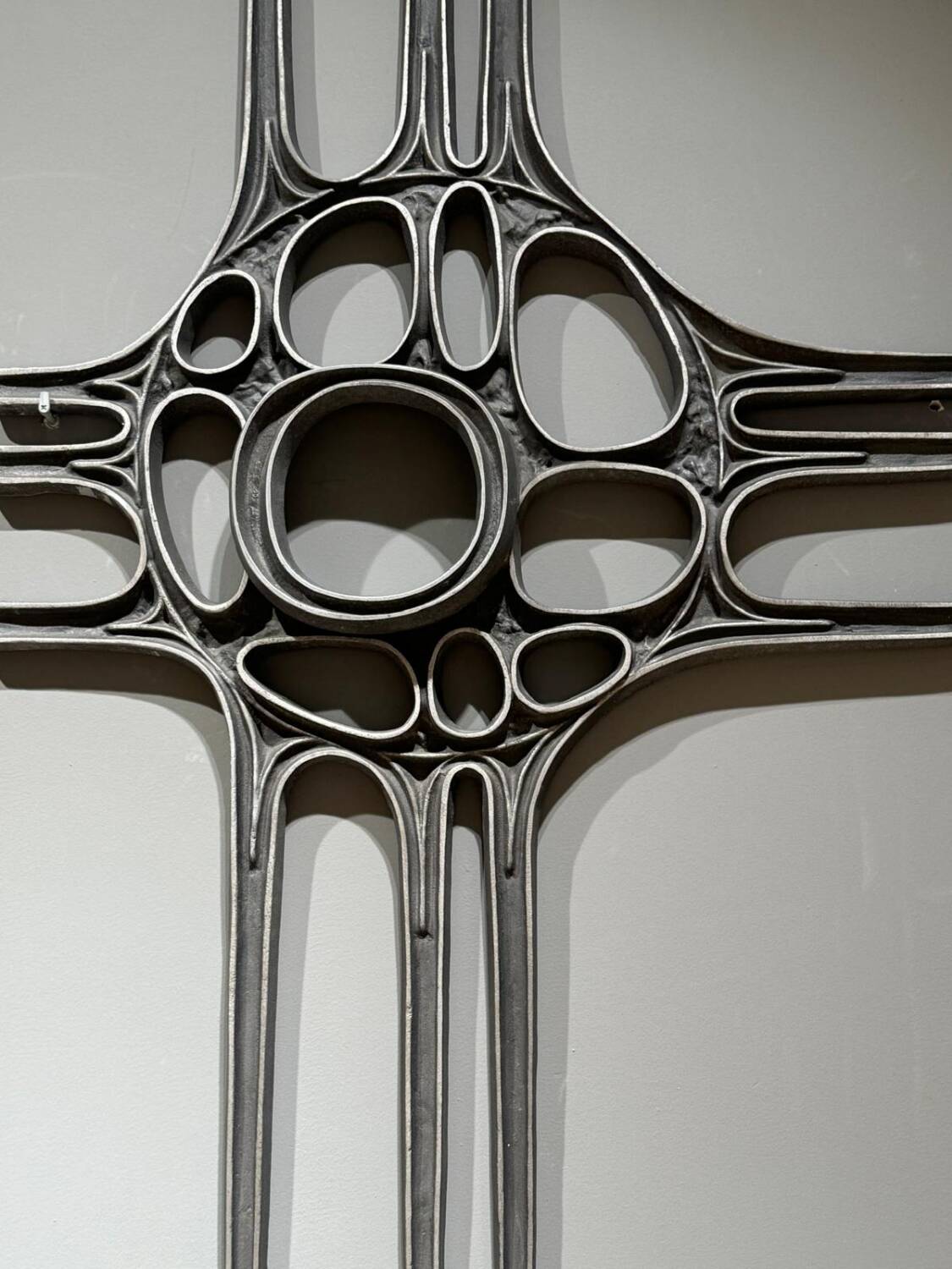 Brutalist wall sculpture from the 1970s