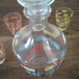 Liquor service set from the 70s