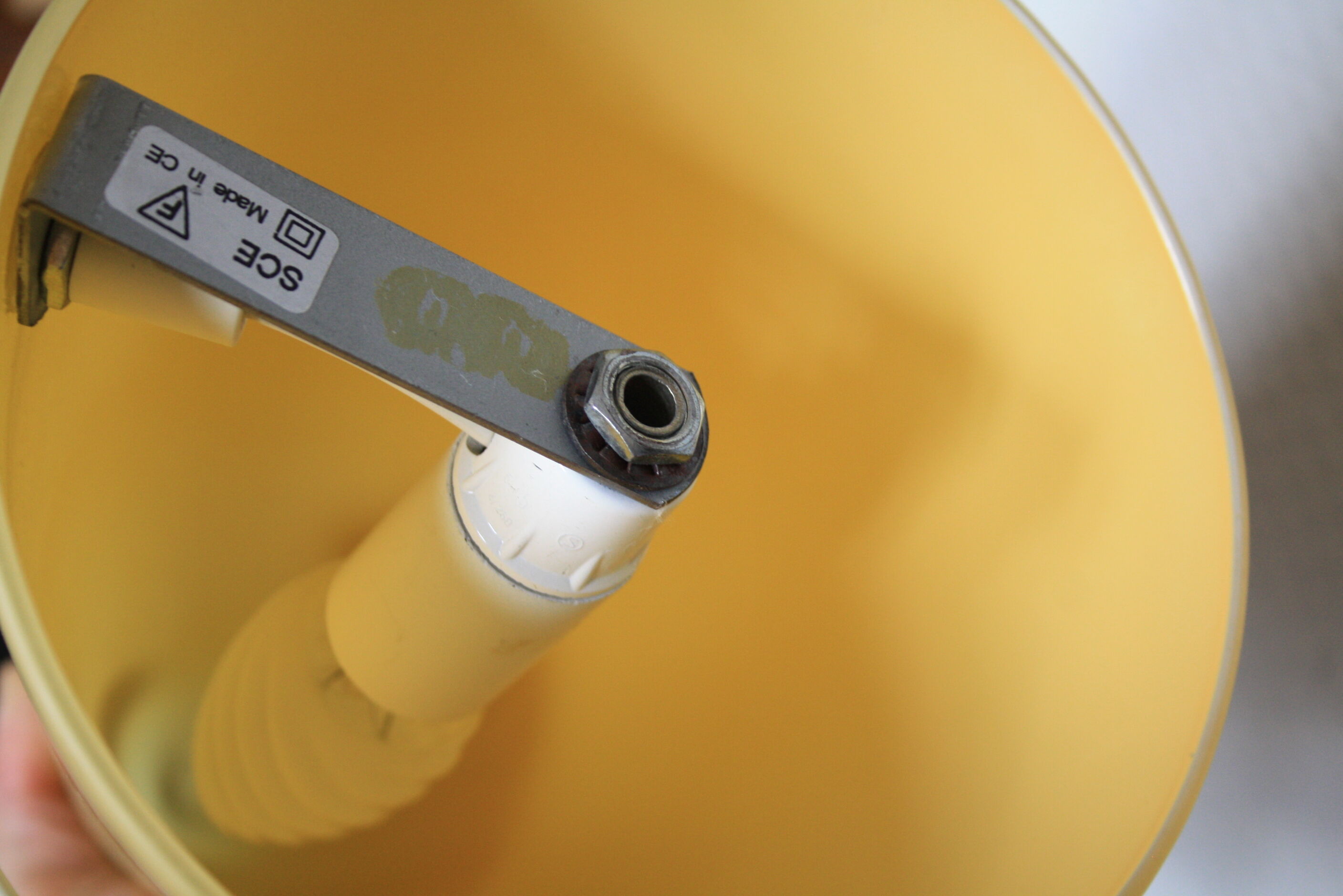 Lamp teepee cone glass