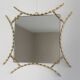 gilded wrought iron mirror