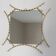gilded wrought iron mirror