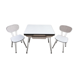 Set table formica and 2 chairs