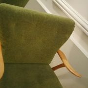 Scandinavian Wing Chair 50s 60s