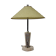 Retro Marble Table Lamp, Kámen Praha, 1950s
