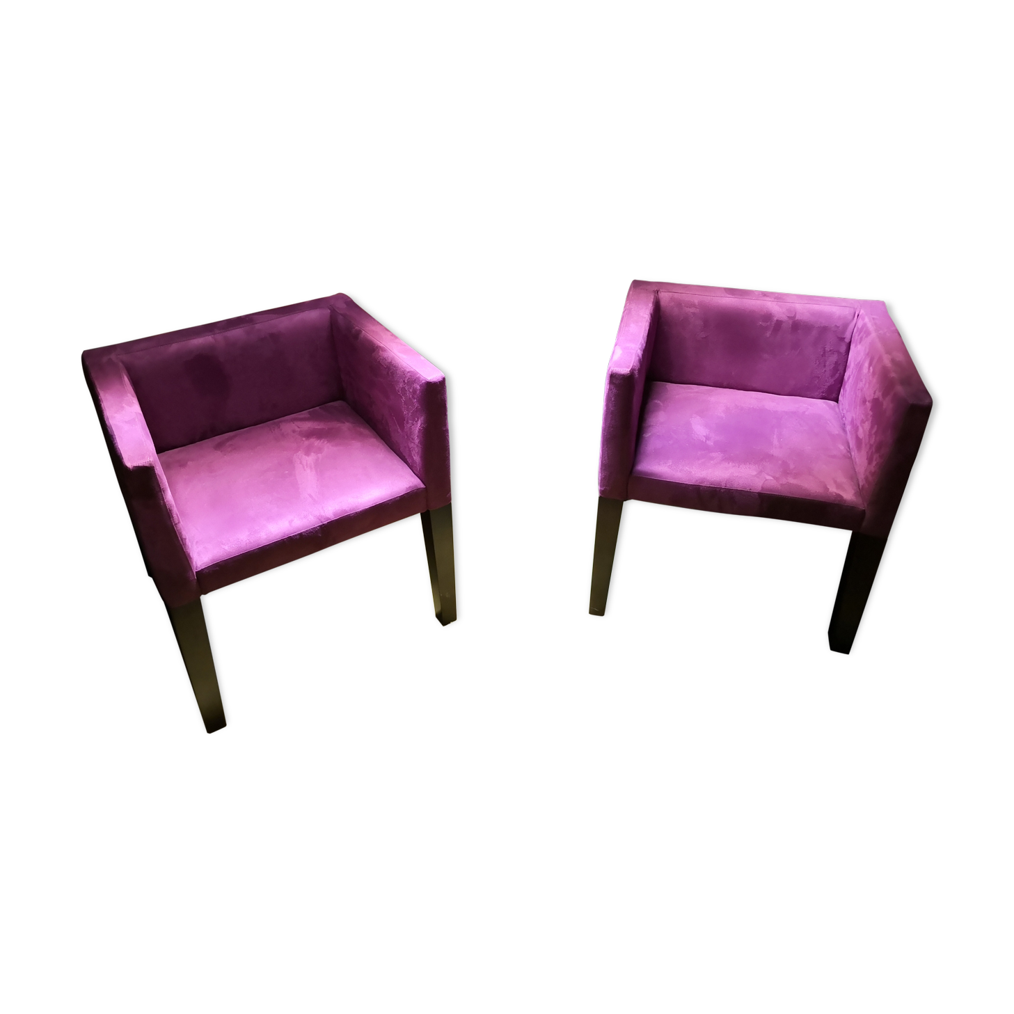 Fauteuils en alcantara