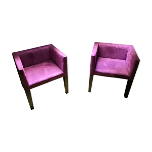fauteuils en alcantara