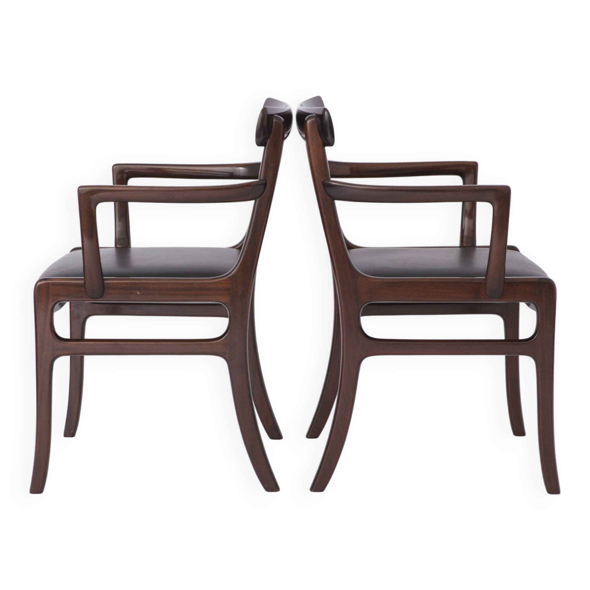 Vintage Armchair by Edlef Bandixen for Kusch & Co, 1970s, Germany