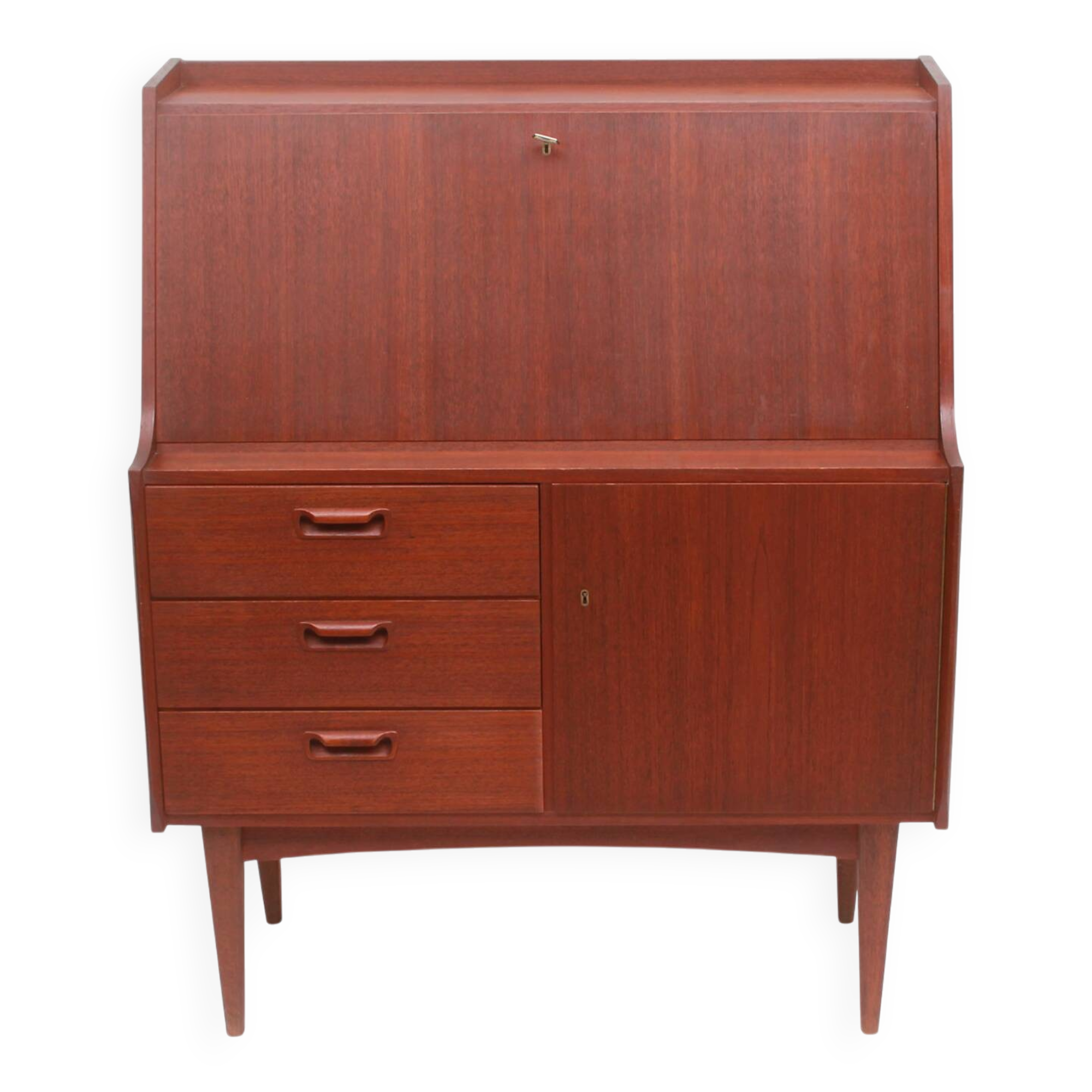 1950s secretary desk in teak