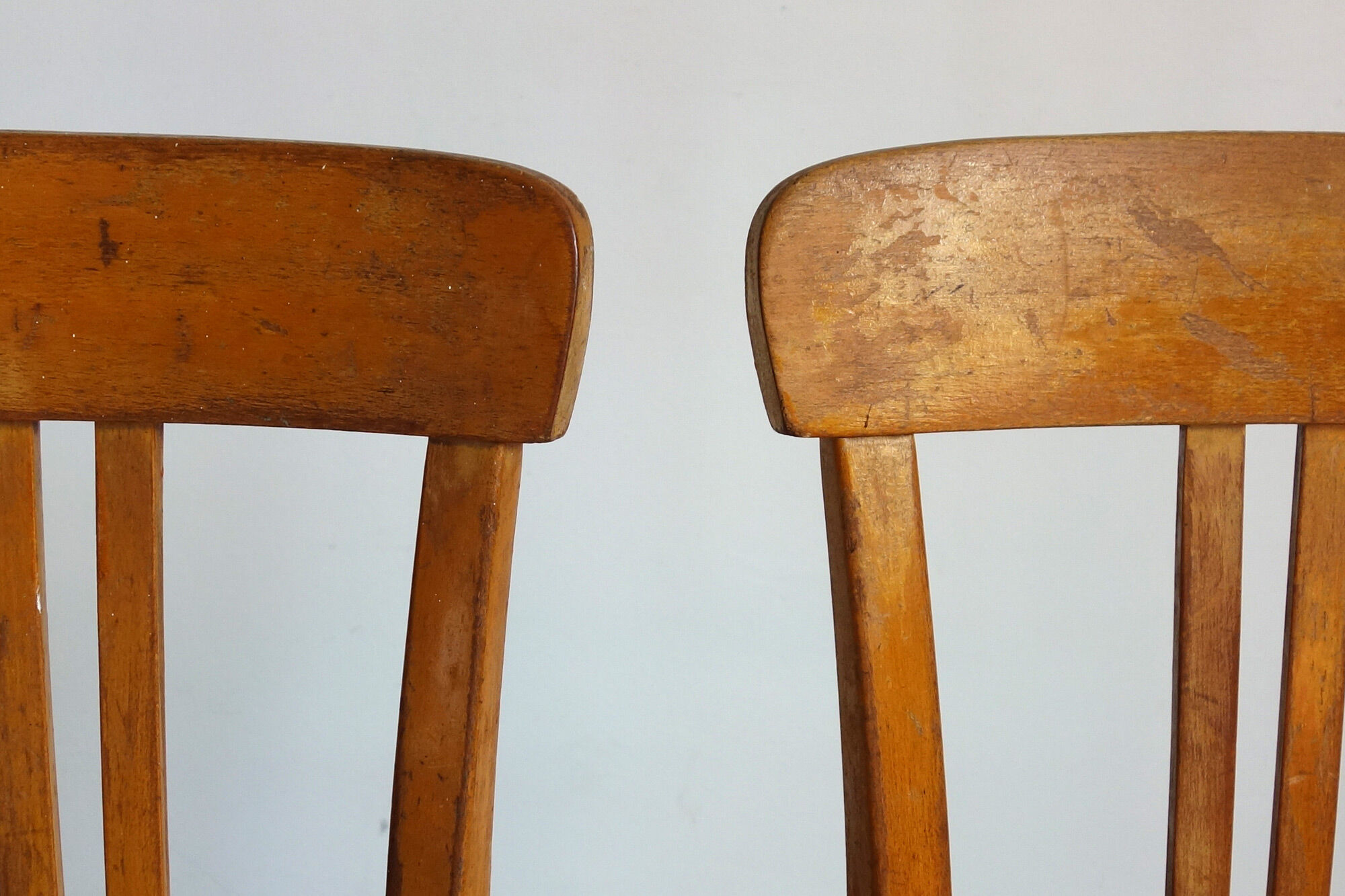 Pair of bistro chairs Stella 50s