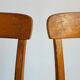 Pair of bistro chairs Stella 50s