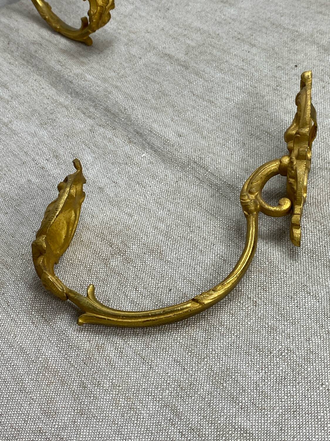 Antique bronze coat hooks