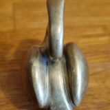 Vintage brass swan