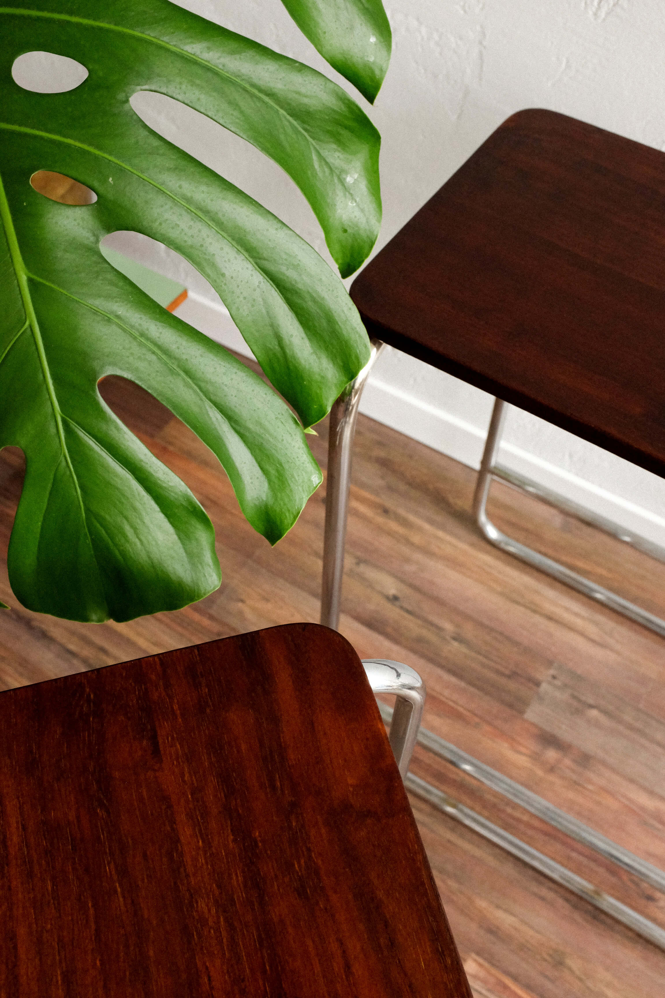 Bauhaus Style Side Table made by Kovona Czechoslovakia,