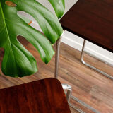 Table d’appoint de style Bauhaus fabriquée par Kovona Tchécoslovaquie,