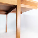 Dining table with extensions, model 5360, of walnu by Børge Mogensen, 1960s