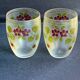 Non-selfish night service - art nouveau - hand-decorated satin blown crystal