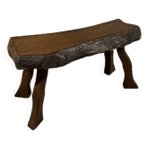 Small rectangular brutalist plant table side table 1960–70’s