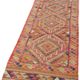 Turkish Handwoven Vintage Herki Kilim 97 cm x 317 cm